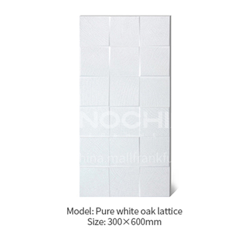 American concave-convex lattice oak white wood grain antique tile Japanese-style cultural tile   background wall balcony tile-AWM36A28 300X600mm